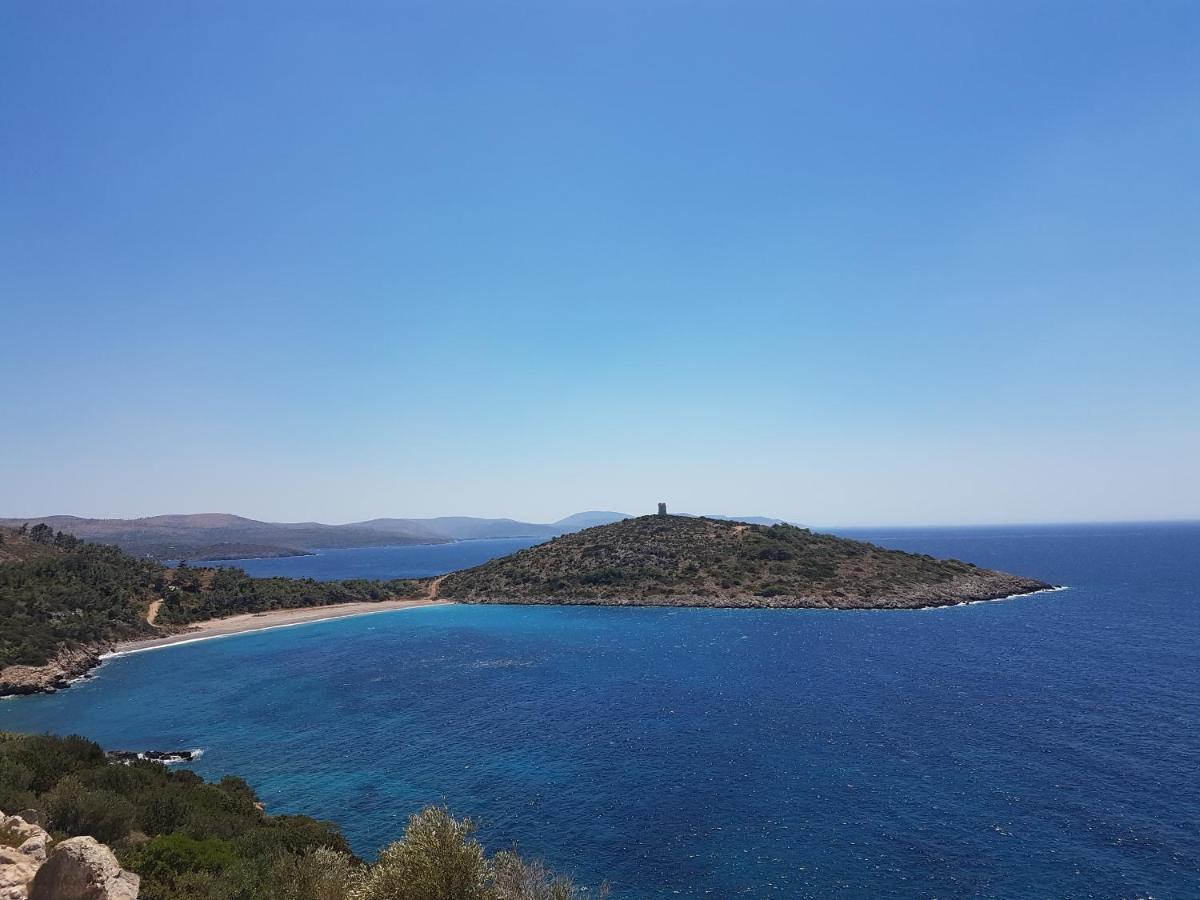 Chios Houses, Beautiful Restored Traditional Stone Houses With An Astonishing Seaview Volissos Extérieur photo