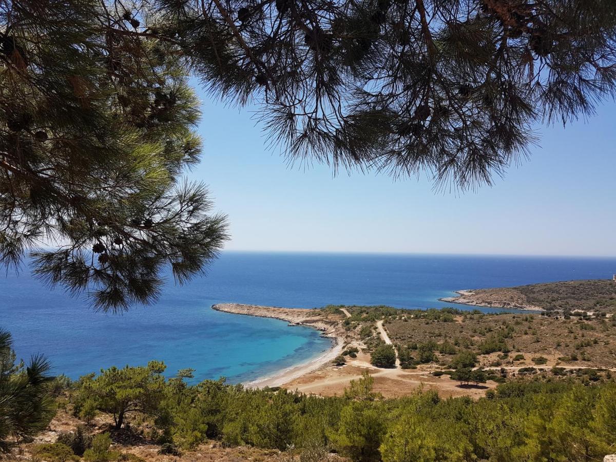 Chios Houses, Beautiful Restored Traditional Stone Houses With An Astonishing Seaview Volissos Extérieur photo